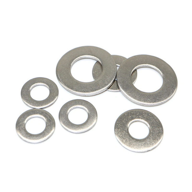 Carbon Stainless Steel Plain Washers Spring Lock Washers Zinc Plated Flat Round Washers with DIN125